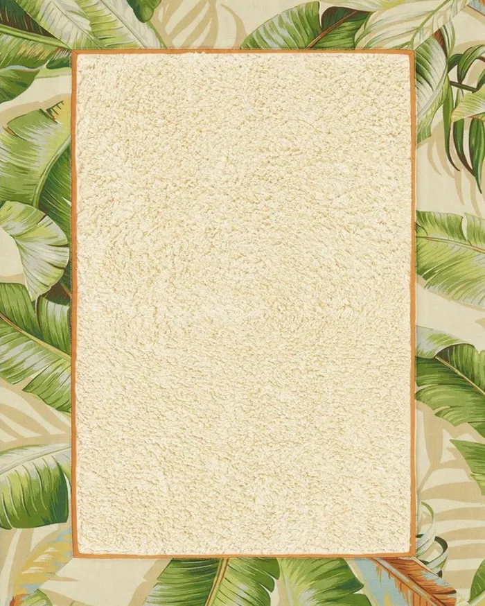 Tommy Bahama Long Branch Bath Rug Grey Beach and Home Bath