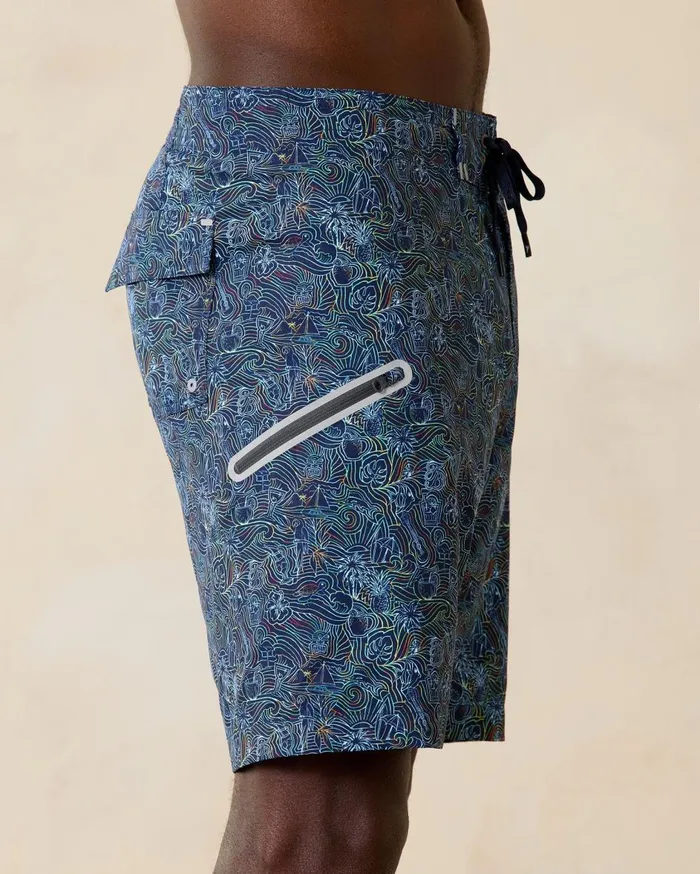 Tommy Bahama Molokai Snapshot 9Inch Boardshorts Bala Shark Men Swim and Boardshorts Tommy Bahama Molokai Snapshot 9Inch Boardshorts Bala Shark Men Swim and Boardshorts