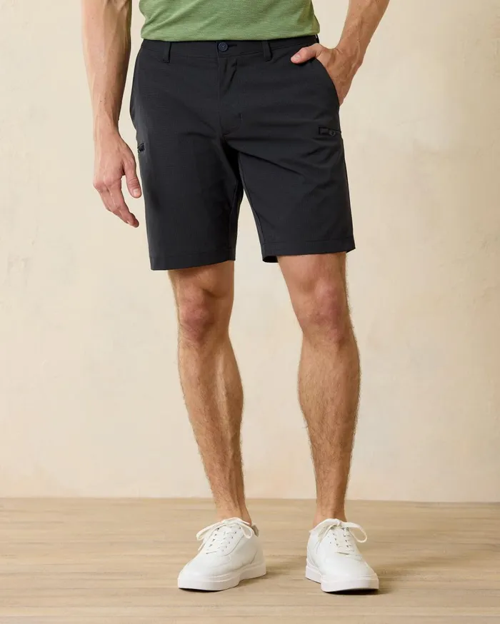 Tommy Bahama On Par Vine Line IslandZone 9Inch Shorts Bleached Sand Men Shorts Tommy Bahama On Par Vine Line IslandZone 9Inch Shorts Bleached Sand Men Shorts