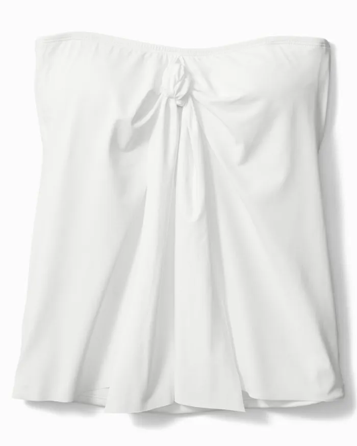 Tommy Bahama Pearl Sarong Wrap Bandini Top White Women Bikini Tops Tommy Bahama Pearl Sarong Wrap Bandini Top White Women Bikini Tops