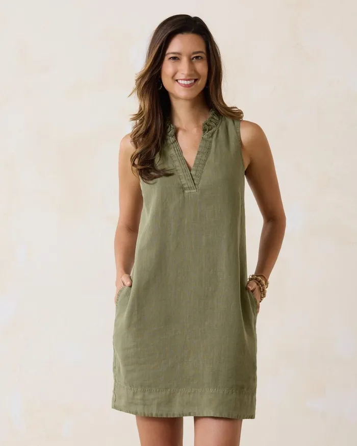 Tommy Bahama Petit Palma Sleeveless Short Dress Atlantis Teal Women Dresses Tommy Bahama Petit Palma Sleeveless Short Dress Atlantis Teal Women Dresses