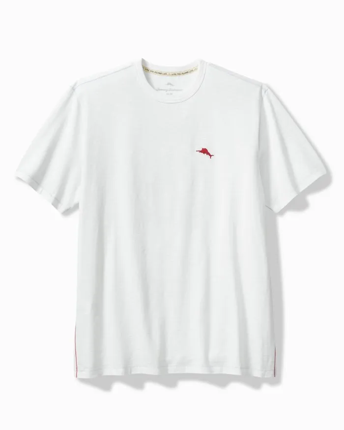 Tommy Bahama Red White And Surf Lux TShirt White Men TShirts