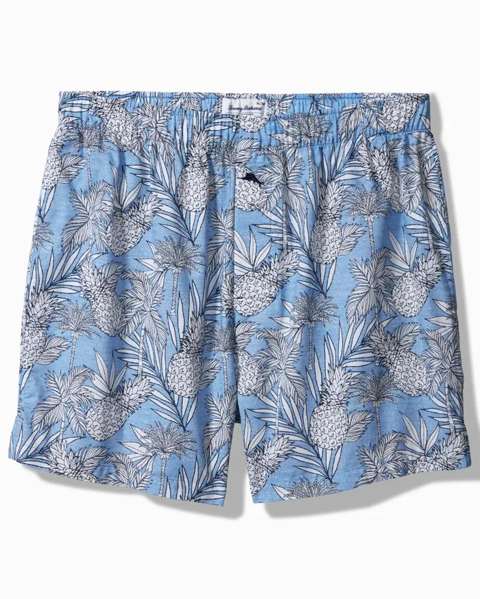 Tommy Bahama Seersucker Boxers Peacoat MenBig and Tall Loungewear and Pajamas Tommy Bahama Seersucker Boxers Peacoat MenBig and Tall Loungewear and Pajamas