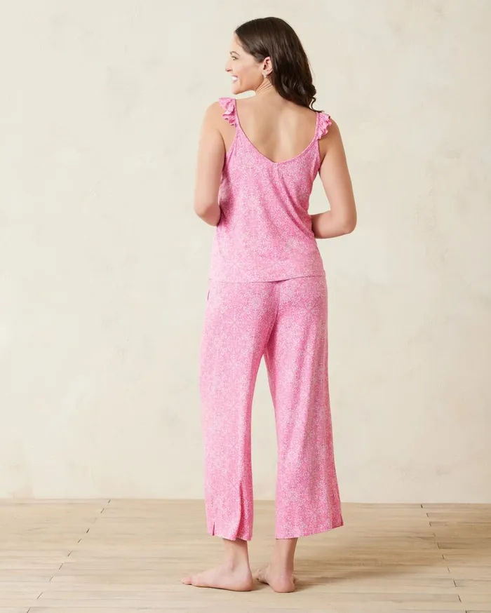 Tommy Bahama Tank and Shorts Pajama Set Bright White Women Sleepwear Tommy Bahama Tank and Shorts Pajama Set Bright White Women Sleepwear