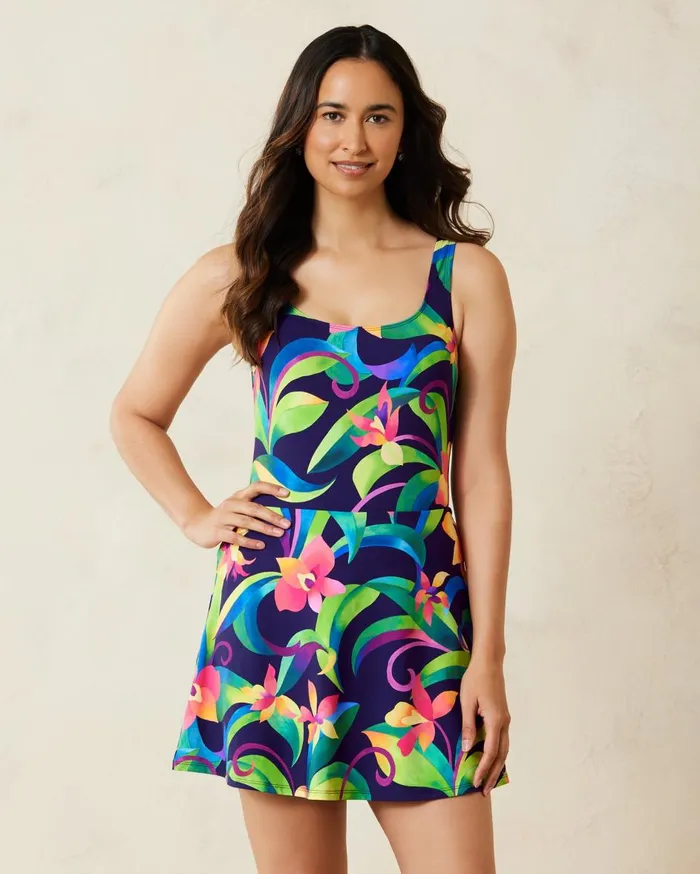 Tommy Bahama Tropical Blooms Beach Romper Mare Navy Women Dresses Tommy Bahama Tropical Blooms Beach Romper Mare Navy Women Dresses
