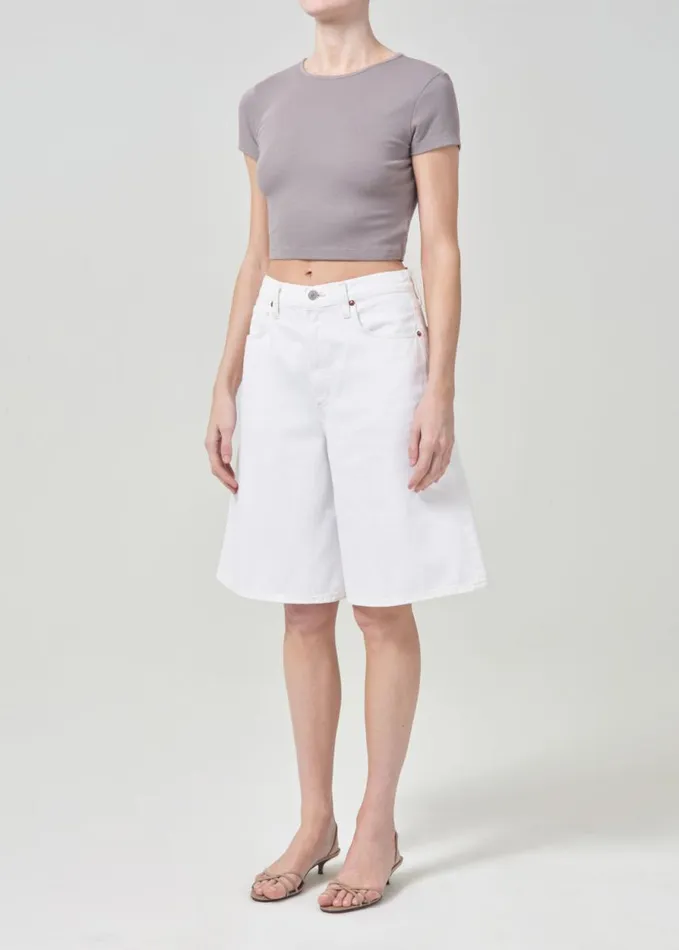 Tops and Bodysuits Women Agolde Savannah Tee In Shaker