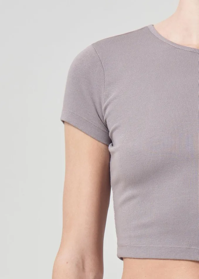 Tops and Bodysuits Women Agolde Savannah Tee In Shaker