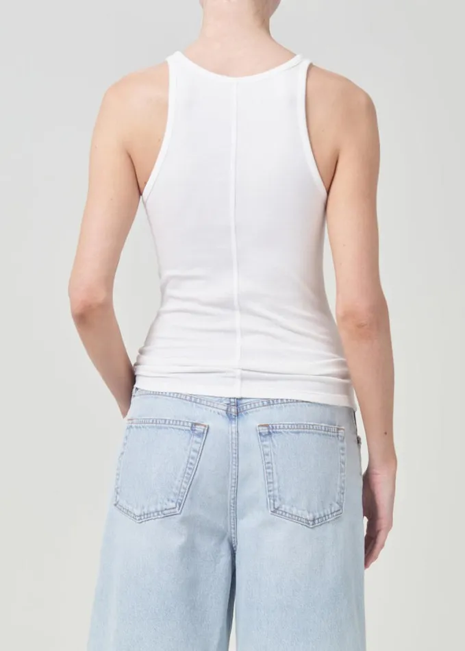 Tops and Bodysuits Women Agolde Zane Tank In White