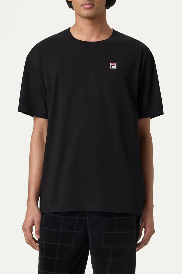 Tops and TShirts Men Fila Classic Relaxed Tee 001 Black