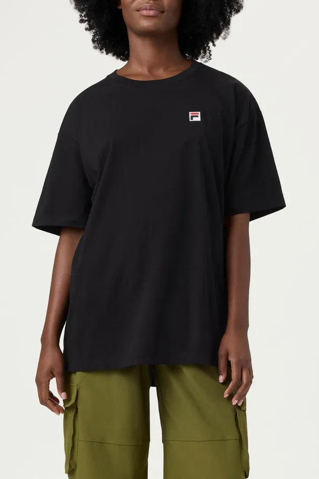 Tops and TShirts Men Fila Classic Relaxed Tee 001 Black
