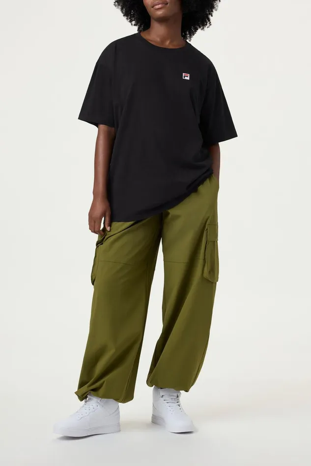 Tops and TShirts Men Fila Classic Relaxed Tee 001 Black