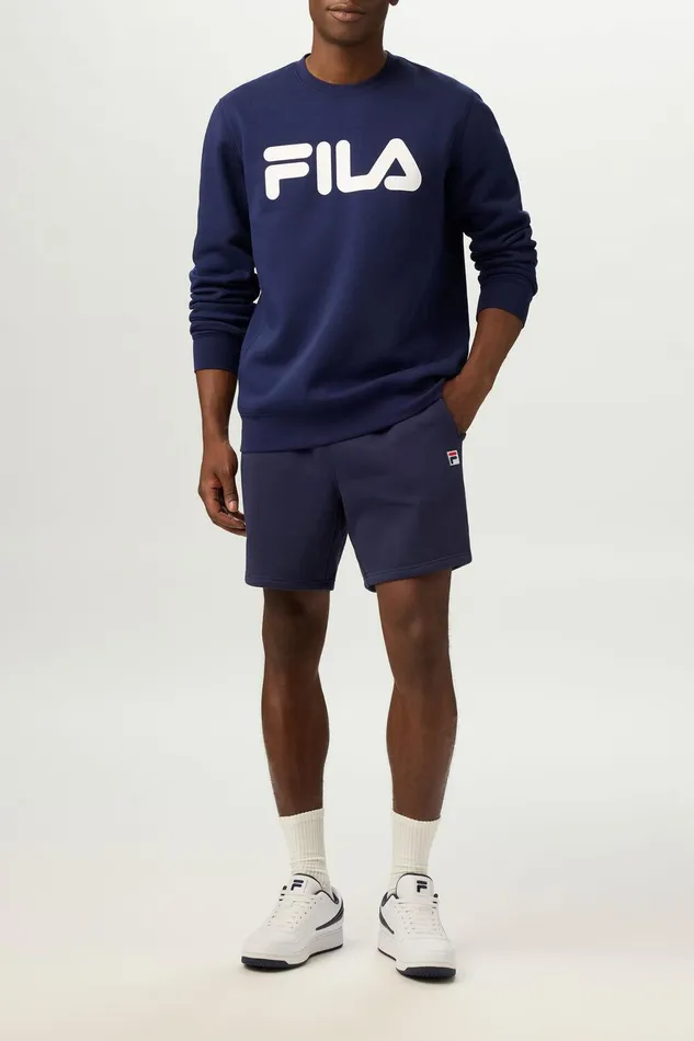Tops and TShirts Men Fila Sportstyle Linear Logo Long Sleeve Crew Tops and TShirts Men Fila Sportstyle Linear Logo Long Sleeve Crew