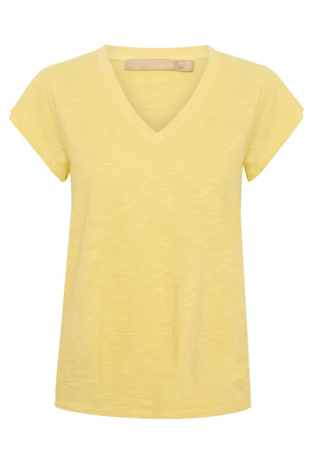 Tops and TShirts Women CULTURE CUbiana Tshirt Pineapple Slice
