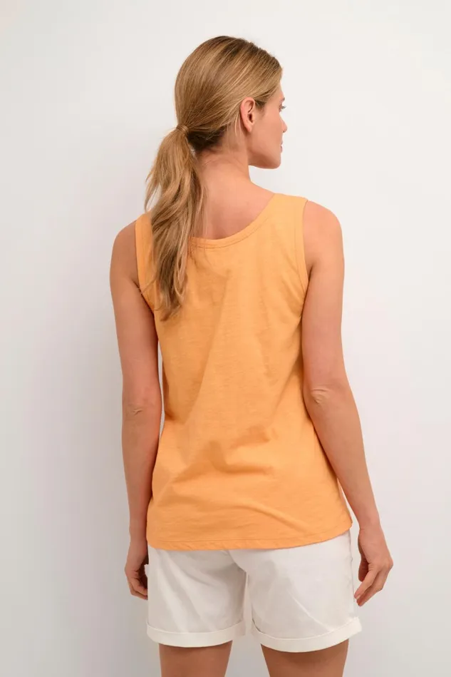 Tops and TShirts Women CULTURE CUbiana Top Tangerine