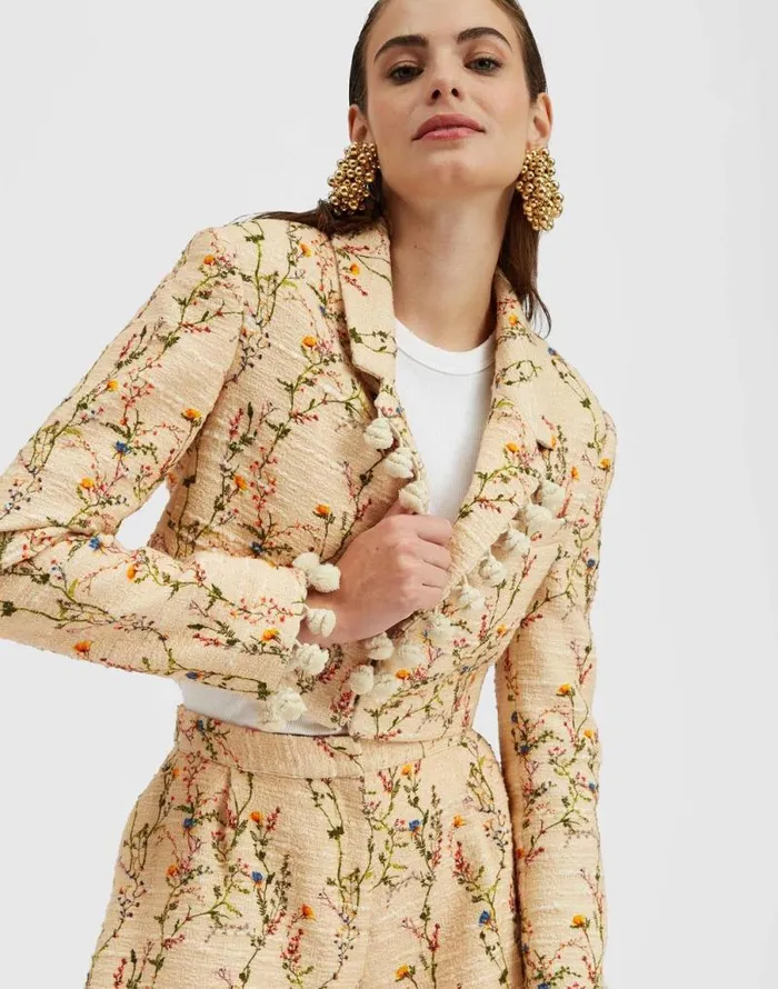 Torero Jacket Primavera Cream Women La Double J Outerwear