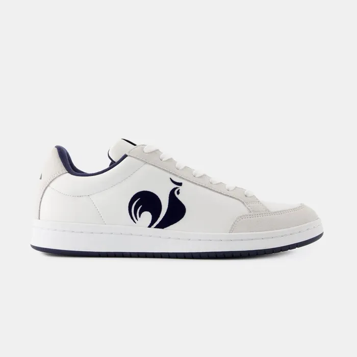 Trainers And Sneakers Men Le Coq Sportif Shoes LCS COURT ROOSTER Optical Whitedress Blue