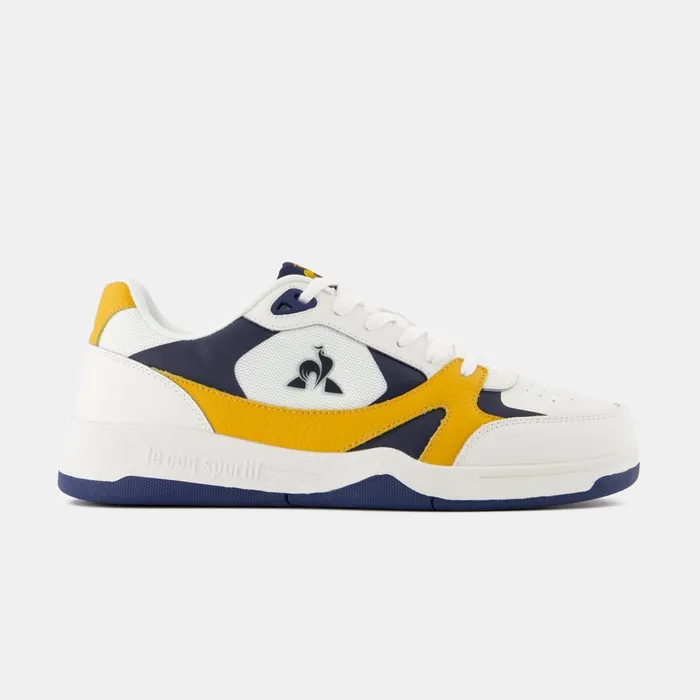 Trainers And Sneakers Men Le Coq Sportif Shoes LCS PRO STAR LITE Optical Whitegolden Orange