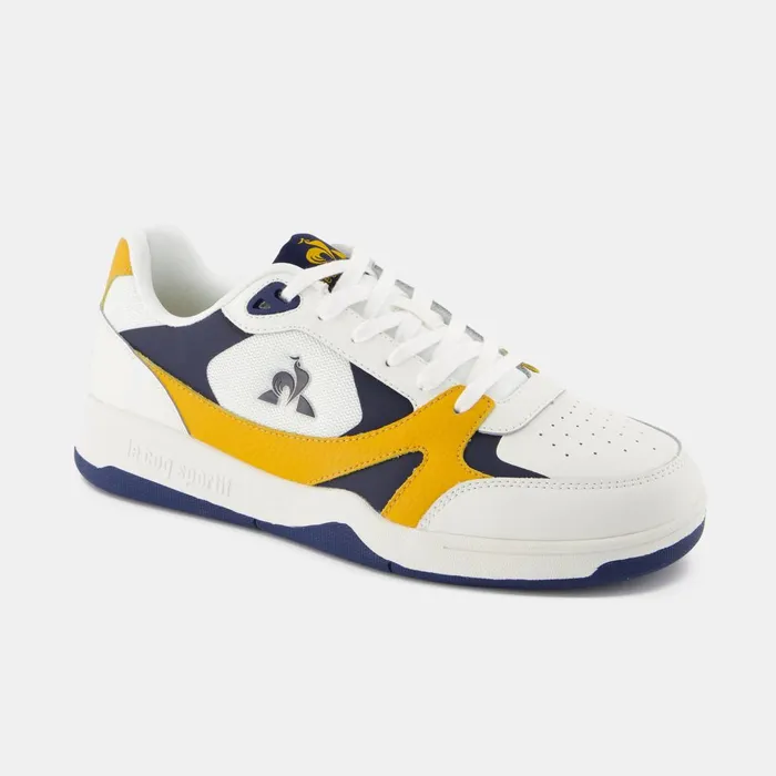 Trainers And Sneakers Men Le Coq Sportif Shoes LCS PRO STAR LITE Optical Whitegolden Orange
