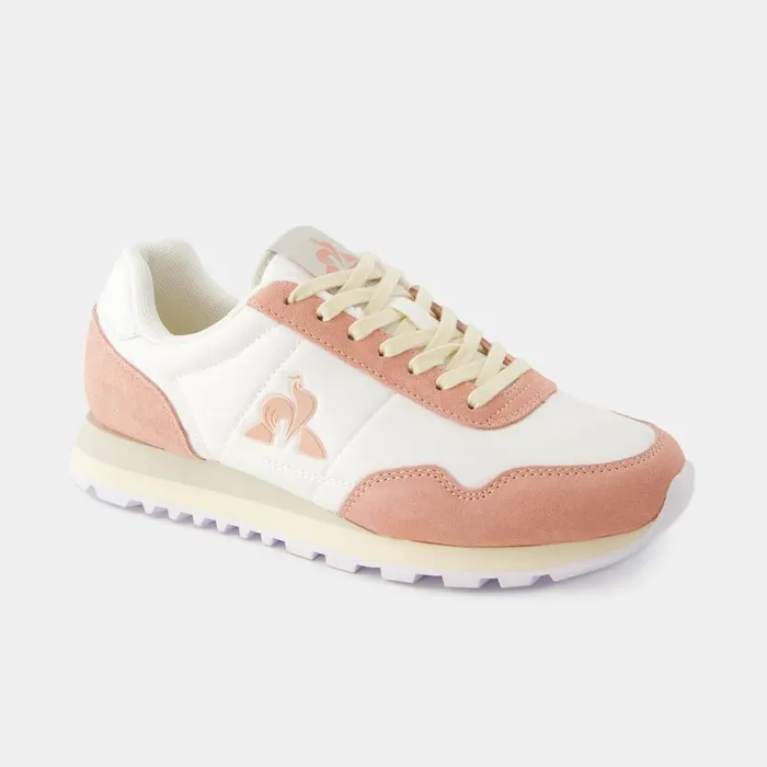 Trainers And Sneakers Women Le Coq Sportif Shoes ASTRA2 W Optical White Rose Tan