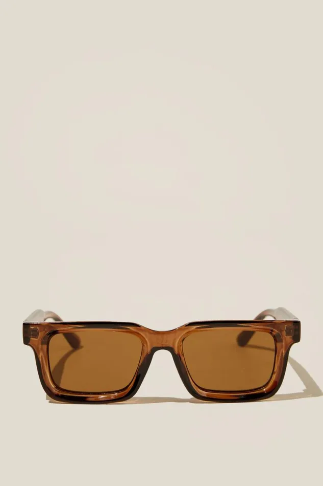 Tribeca Sunglasses Sand Crystal Men Cotton On Sunglasses