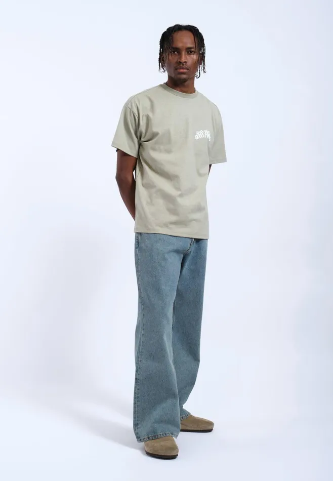 Trooper Tee 8211 Seagrass The Good Times Seagrass The Good Times Men Dr Denim Tees and Longsleeves