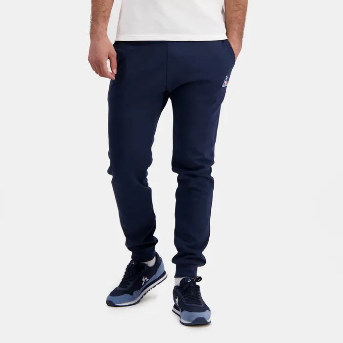 Trousers And Joggers Men Le Coq Sportif Essentiels Pantalon Slim Bleu Marine Homme Dress Blues Trousers And Joggers Men Le Coq Sportif Essentiels Pantalon Slim Bleu Marine Homme Dress Blues