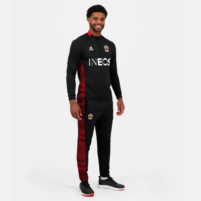 Trousers And Joggers Men Le Coq Sportif OGC Nice 8211 Training Resistance Trousers Trousers And Joggers Men Le Coq Sportif OGC Nice 8211 Training Resistance Trousers