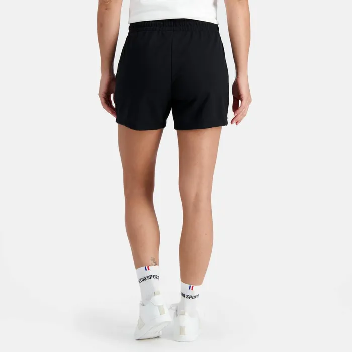 Trousers Joggers And Shorts Women Le Coq Sportif Essentiels Shorts Black
