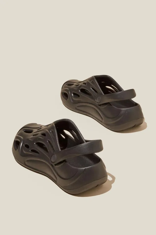 Turbo Slide Black Men Cotton On Shoes Turbo Slide Black Men Cotton On Shoes