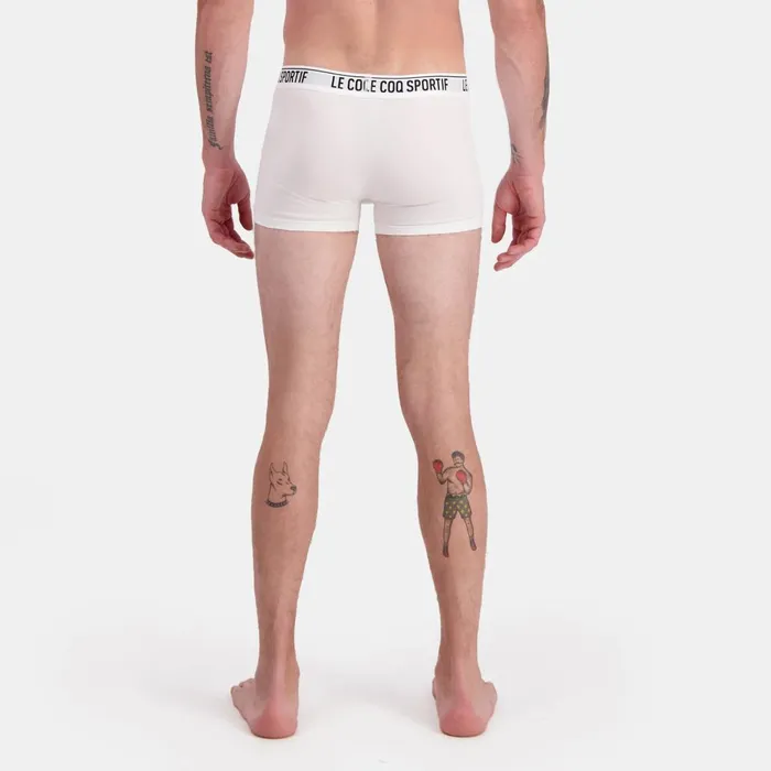 Underwear Men Le Coq Sportif Lot 2 Boxers Homme New Optical Whiteblack Underwear Men Le Coq Sportif Lot 2 Boxers Homme New Optical Whiteblack