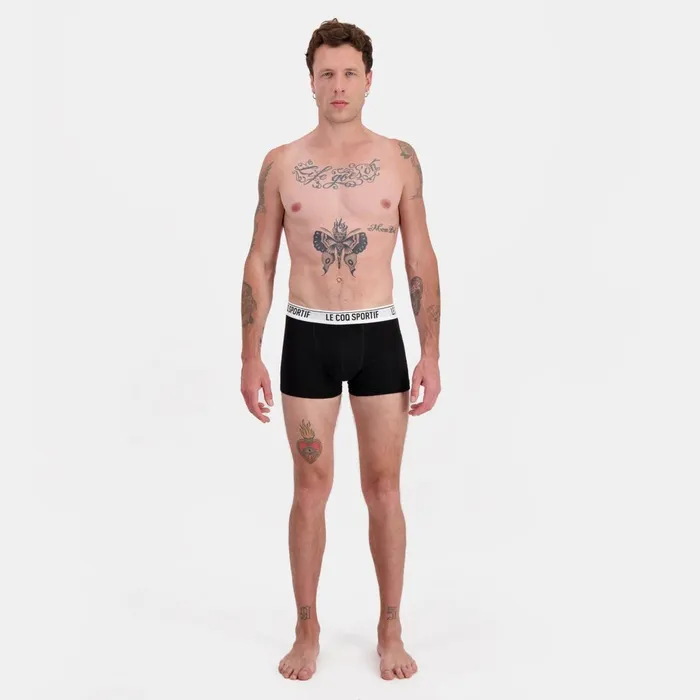Underwear Men Le Coq Sportif Trunk Blackblack Underwear Men Le Coq Sportif Trunk Blackblack