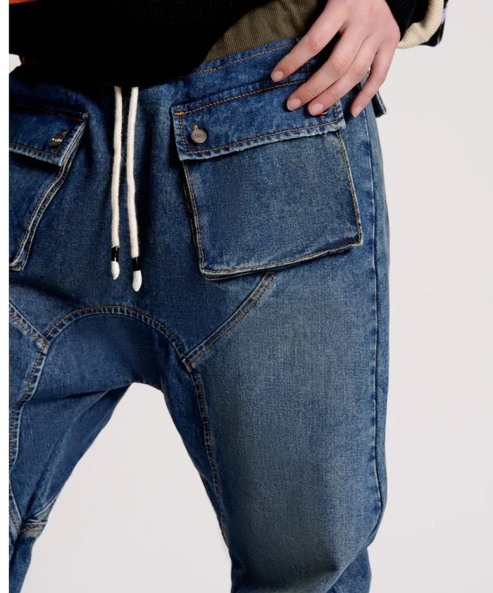 USED BLUE CADET JEANS Women One Teaspoon Bottoms USED BLUE CADET JEANS Women One Teaspoon Bottoms