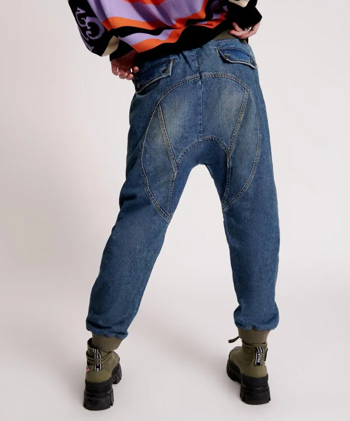 USED BLUE CADET JEANS Women One Teaspoon Bottoms USED BLUE CADET JEANS Women One Teaspoon Bottoms