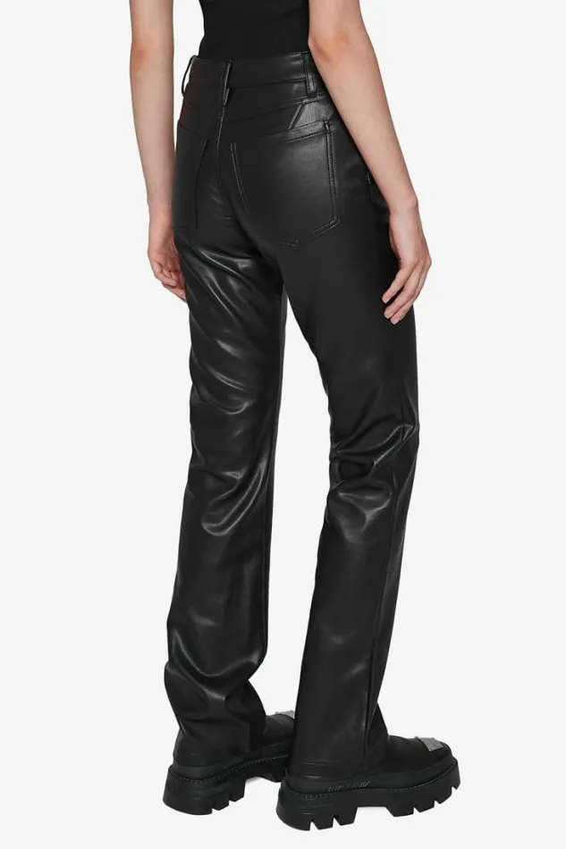 Vegan Leather Trousers Black Women MISBHV Trousers