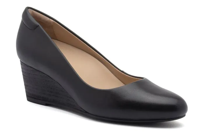 Veranda Stacked Metatarsal Black Womens Abeo Dress