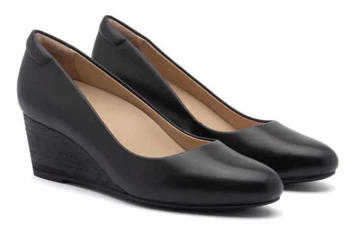 Veranda Stacked Metatarsal Black Womens Abeo Dress
