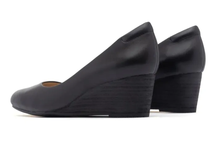 Veranda Stacked Metatarsal Black Womens Abeo Dress