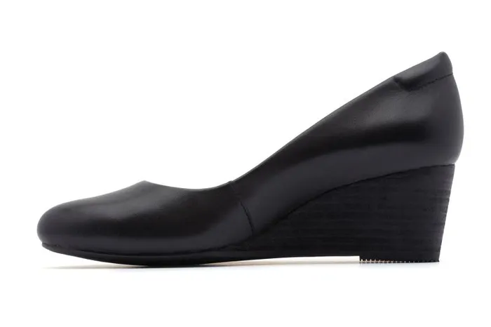 Veranda Stacked Metatarsal Black Womens Abeo Dress