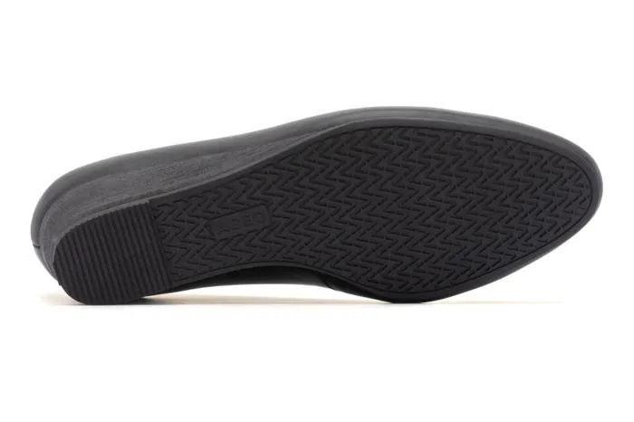Veranda Stacked Metatarsal Black Womens Abeo Dress
