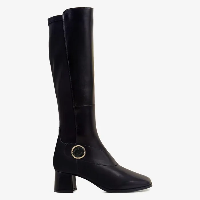 Vinci Leather Boots and Booties The Windsor Black Leather Knee High Boot 8211 Women Vinci Leather Boots and Booties The Windsor Black Leather Knee High Boot 8211 Women