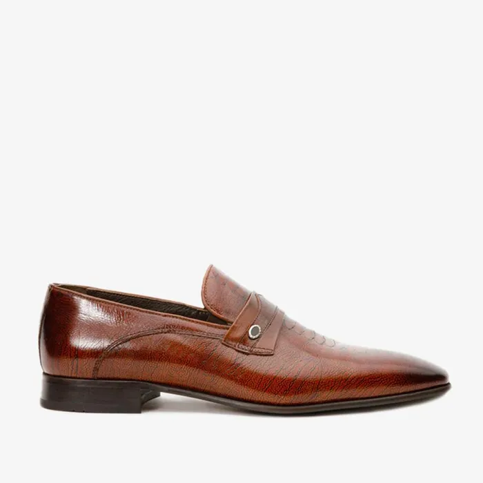 Vinci Leather Dress Shoes The Bangkok Tan Penny Loafer Shoe 8211 Men
