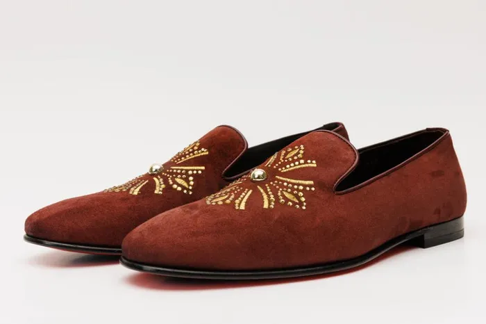 Vinci Leather Dress Shoes The Lazio Shoe Burgundy Suede Slipon Loafer Shoe 8211 Men