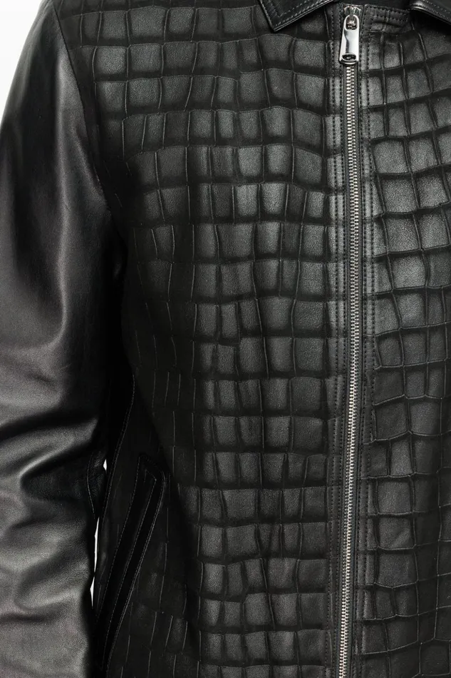 Vinci Leather Leather Jackets The Emerson Black Leather Jacket 8211 Men