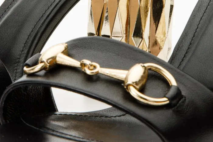 Vinci Leather Sandals The Avlonya Block Heel Black Leather Ankle Strap Sandal 8211 Women