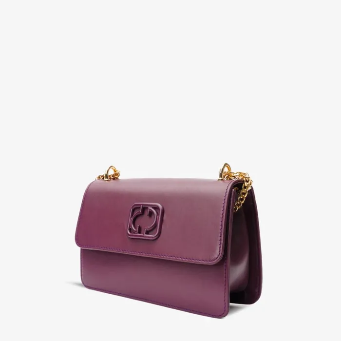 Vinci Leather Sandals The Maneadero Purple Leather Handbag 8211 Women