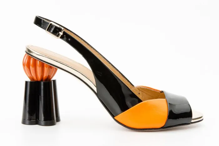 Vinci Leather Sandals The Rize Pumpkin Heel Leather Multicolor Sandal 8211 Women Vinci Leather Sandals The Rize Pumpkin Heel Leather Multicolor Sandal 8211 Women