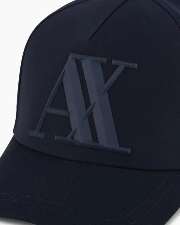 Visor Cap With Logo Navyblue Men Armani Hats And Gloves Visor Cap With Logo Navyblue Men Armani Hats And Gloves
