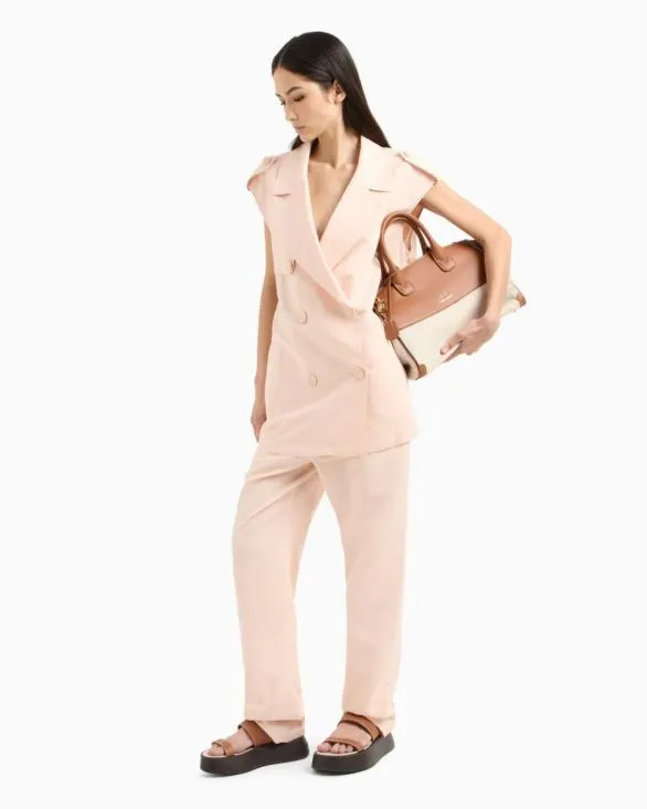 Waistcoats Pink Women Armani Jackets Waistcoats Pink Women Armani Jackets