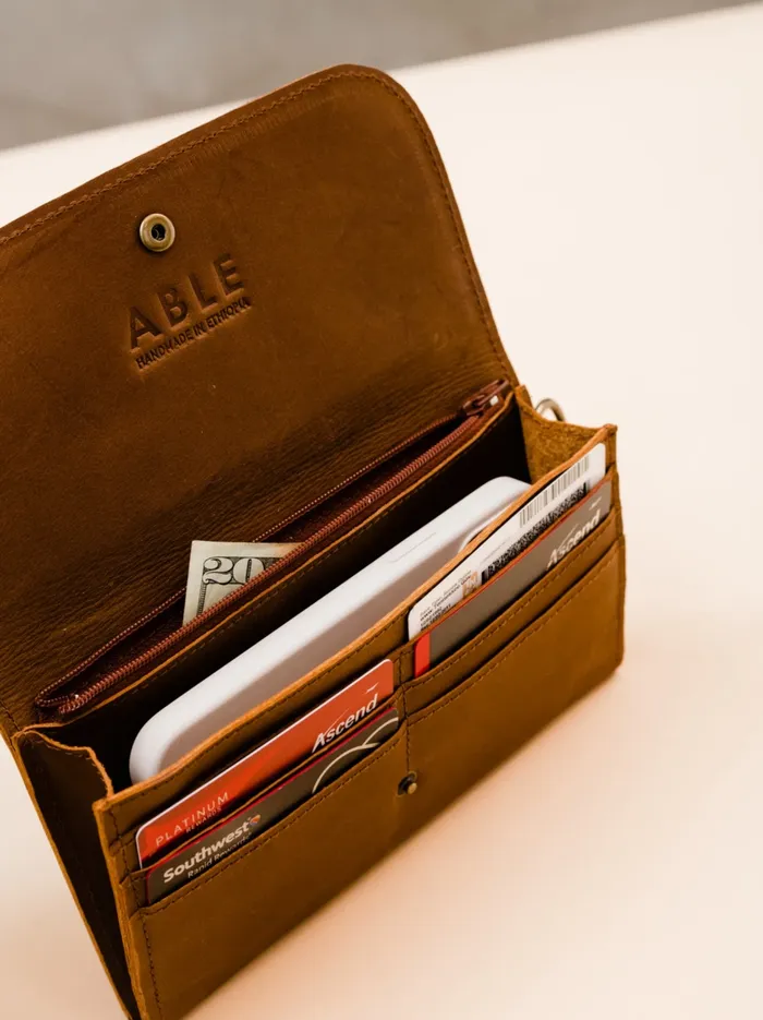 Wallets and Clutches Women Mare Phone Wallet Whiskey Able Wallets and Clutches Women Mare Phone Wallet Whiskey Able