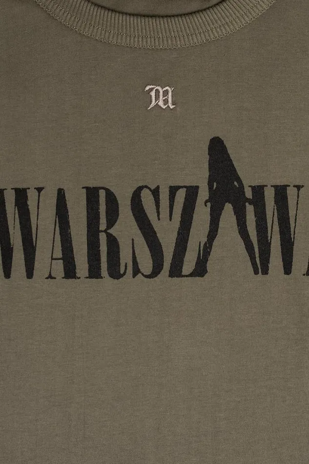 Warszawa Longsleeve Khaki WomenMen MISBHV Tops
